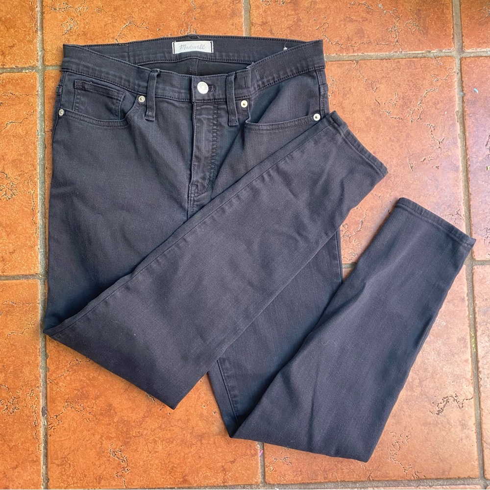 Madewell Black 9” High Rise Skinny Jean Women’s Size 29